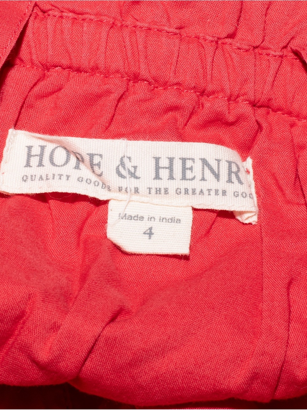Hope & Henry Ric Rac Trim Dress - Picture 5 of 5